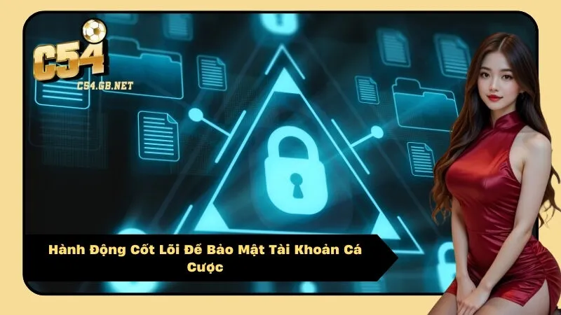 Hành Động Cốt Lõi Để Bảo Mật Tài Khoản Cá Cược